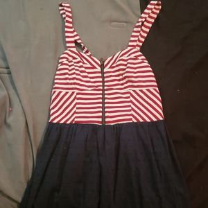 Red white blue dress